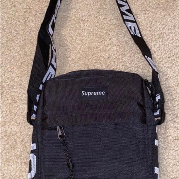 real supreme shoulder bag